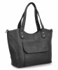 Stylowa Torebka Damska Shopper Bag firmy Herisson 17B374 Szara